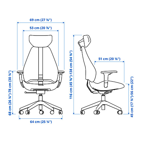 GRUPPSPEL gaming chair