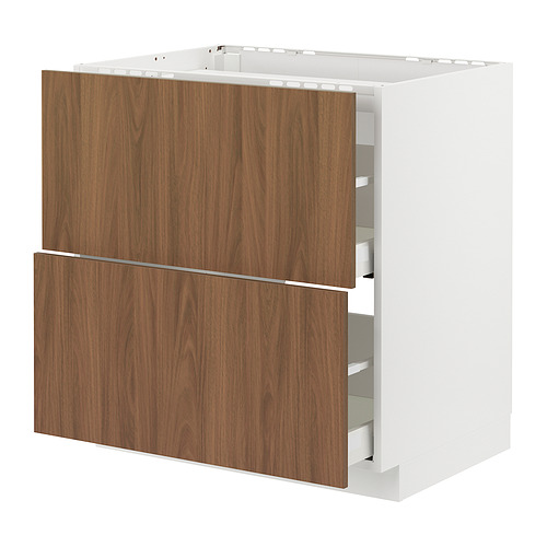 METOD/MAXIMERA base cab f hob/2 fronts/2 drawers