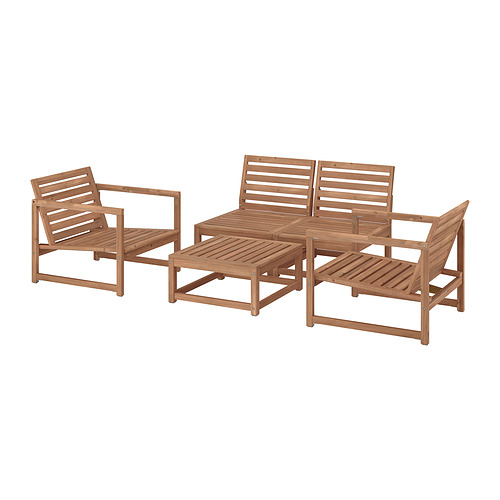 NÄMMARÖ, 4-seat conversation set, outdoor