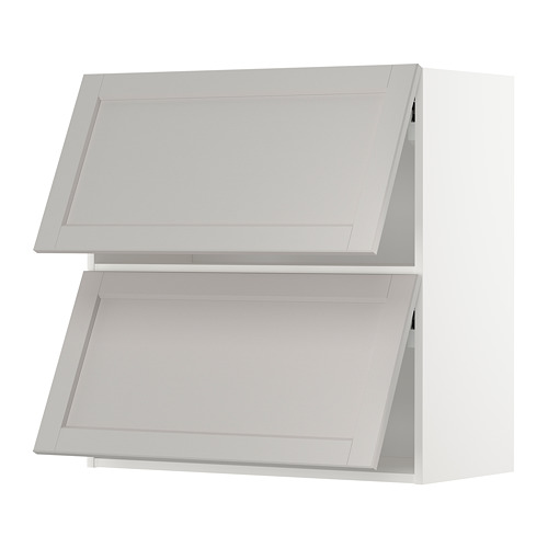 METOD wall cabinet horizontal w 2 doors