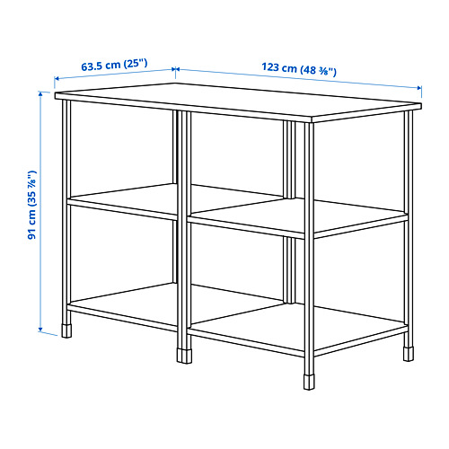 ENHET kitchen island