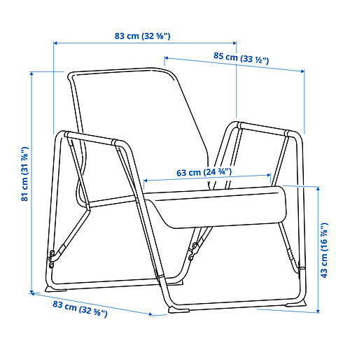 BRÄNNBOLL gaming easy chair