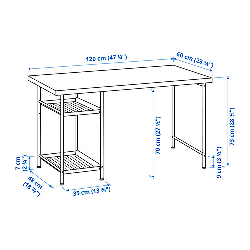 LAGKAPTEN/SPÄND desk