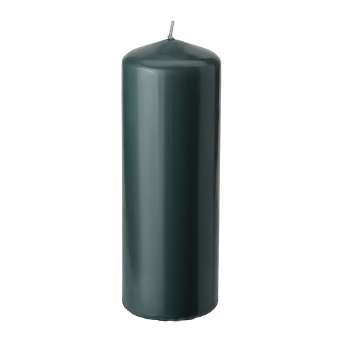 FENOMEN, unscented pillar candle