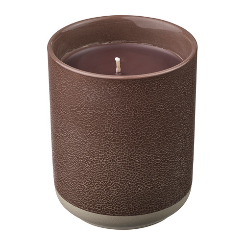 SILKESTRÄD, scented candle in ceramic jar