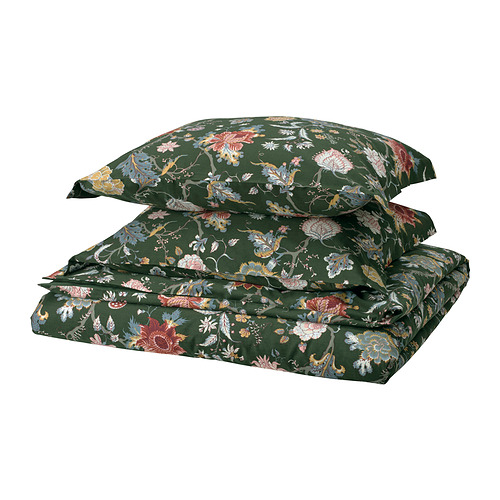 NÄSSELKLOCKA, duvet cover and 2 pillowcases