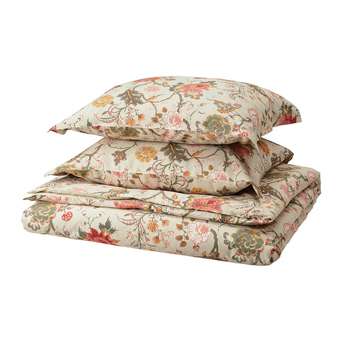 NÄSSELKLOCKA, duvet cover and 2 pillowcases