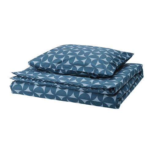 ÄNGSNEJLIKA duvet cover and pillowcase