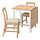 PINNTORP/PINNTORP, table and 2 chairs