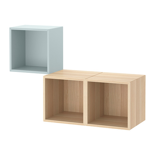 EKET, wall-mounted cabinet combination