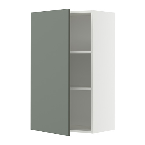 METOD wall cabinet with shelves