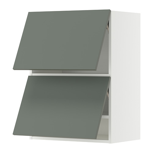 METOD wall cabinet horizontal w 2 doors