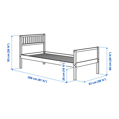 SMYGA bed frame