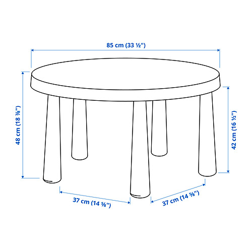 MAMMUT children's table