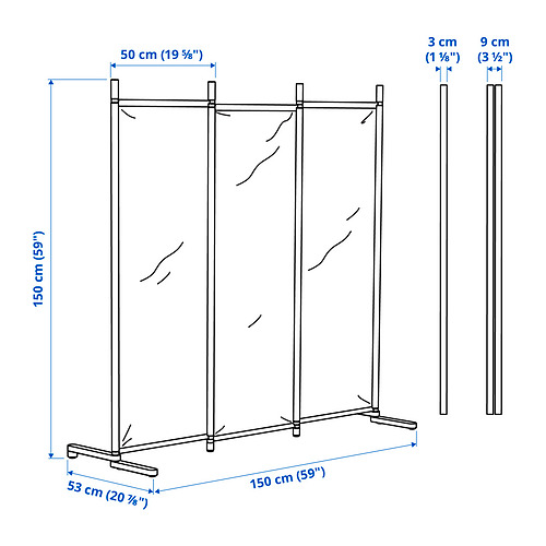 GLAMBERGET room divider