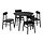 LISABO/RÖNNINGE, table and 4 chairs