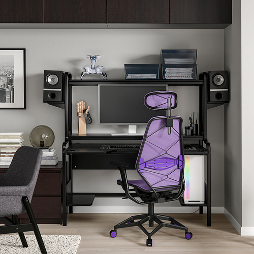 FREDDE/STYRSPEL, gaming desk and chair