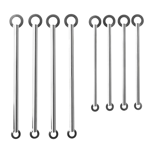 FRÖJDA, drink stirrer, set of 8