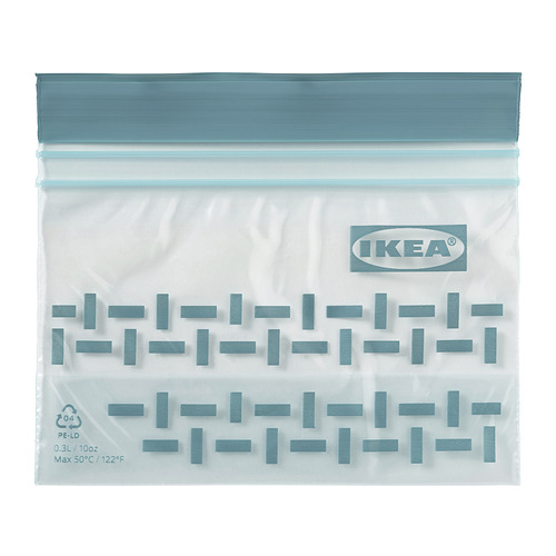 ISTAD, resealable bag