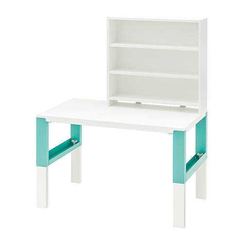 PÅHL, desk with shelf unit