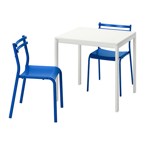 MELLTORP/GENESÖN, table and 2 chairs