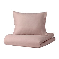 DYTÅG duvet cover and pillowcase(s), white, King - IKEA