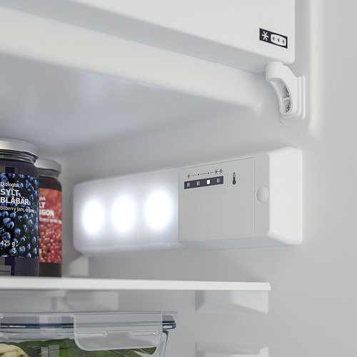 HÅLLNÄS, fridge with freezer compartment