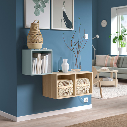 EKET, wall-mounted cabinet combination