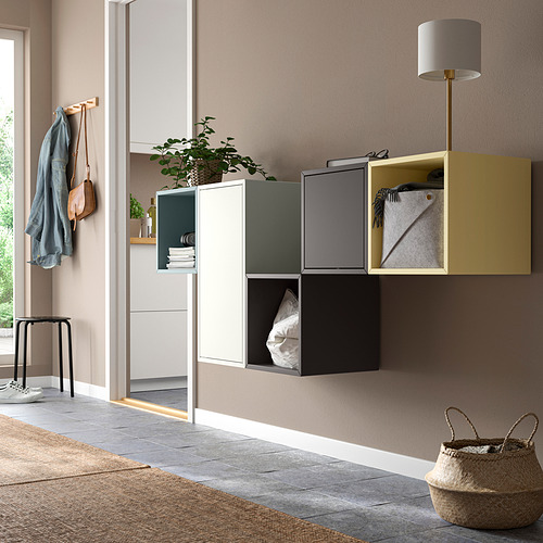 EKET, wall-mounted cabinet combination