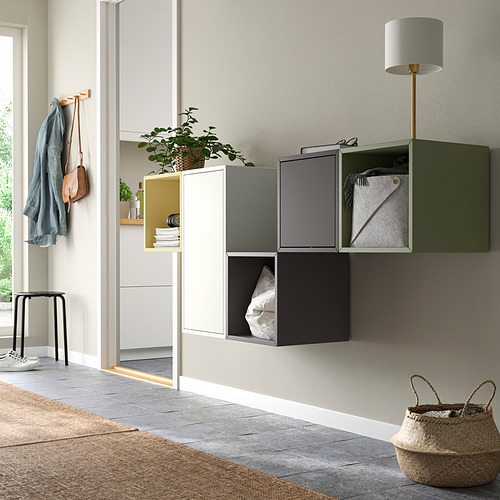 EKET, wall-mounted cabinet combination