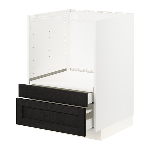 METOD base cabinet f combi micro/drawers