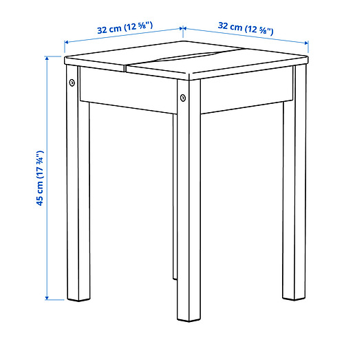 HAUGA stool