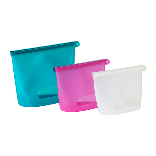 FILFISK, 3-piece resealable bag set