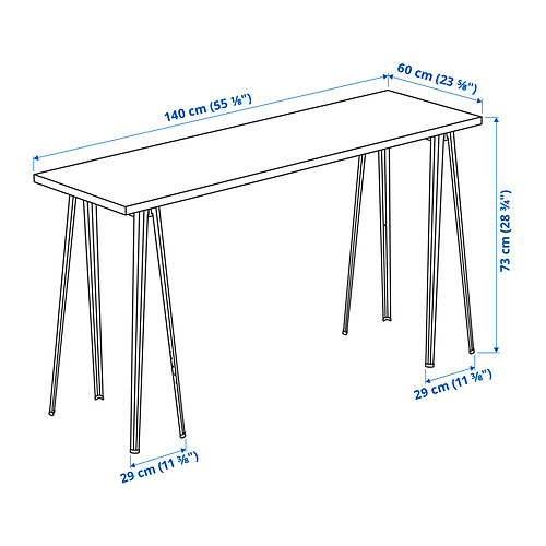 MÅLSKYTT/NÄRSPEL desk