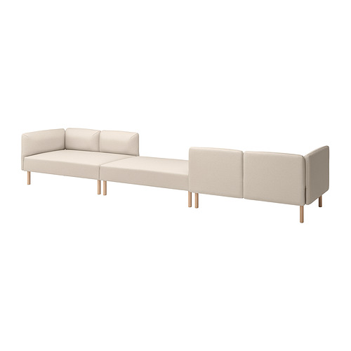 LILLEHEM, 6-seat modular sofa