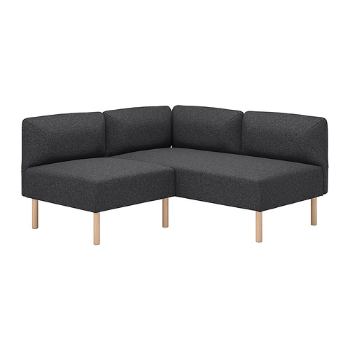 LILLEHEM, modular corner sofa, 2-seat