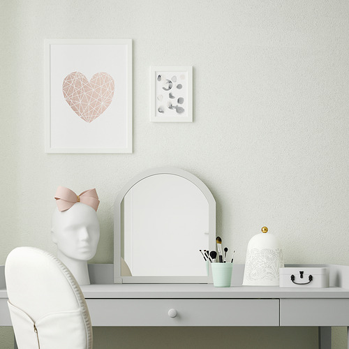 SMYGA, mirror for desk/wall