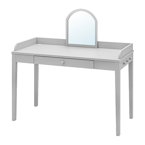 SMYGA, desk with mirror