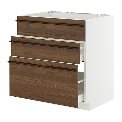 METOD/MAXIMERA base cab f sink+3 fronts/2 drawers