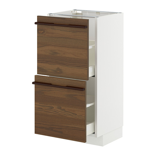 METOD/MAXIMERA base cabinet with 2 drawers