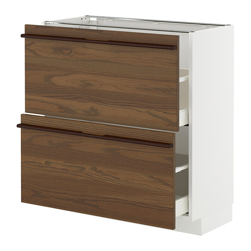 METOD/MAXIMERA base cabinet with 2 drawers