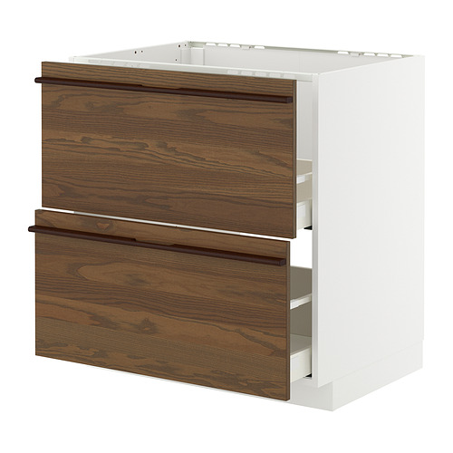 METOD/MAXIMERA base cab f sink+2 fronts/2 drawers