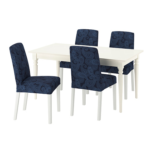 INGATORP/BERGMUND table and 4 chairs