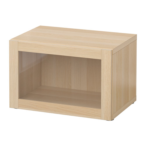 BESTÅ, shelf unit with glass door