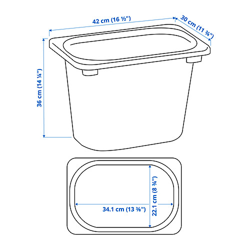 TROFAST storage box