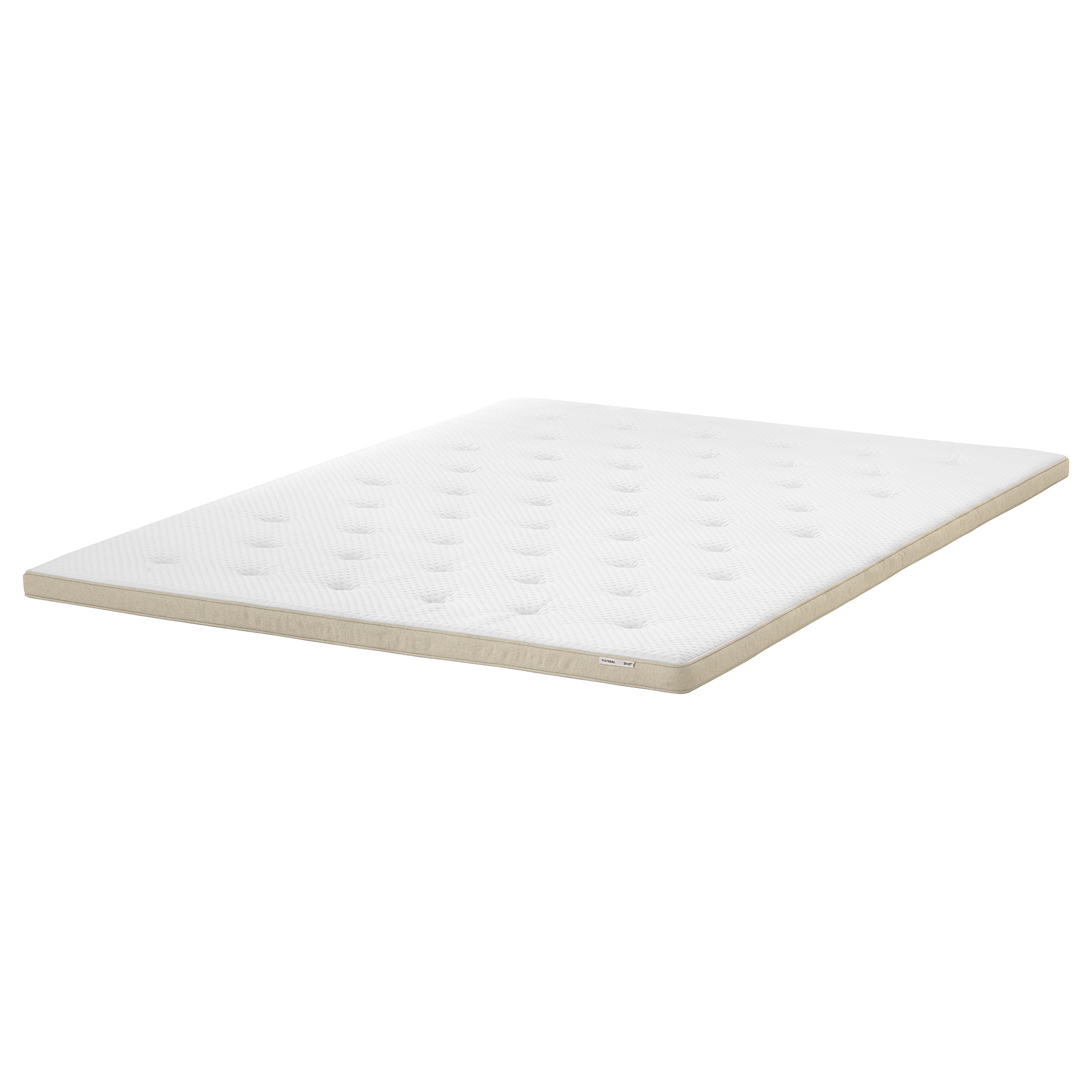TISTEDAL mattress pad, natural, 140x200 cm - IKEA Austria