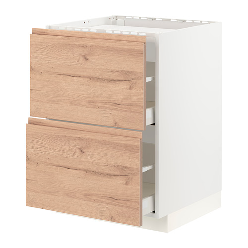 METOD/MAXIMERA base cab f hob/2 fronts/2 drawers