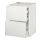 METOD/MAXIMERA, base cab f hob/2 fronts/3 drawers