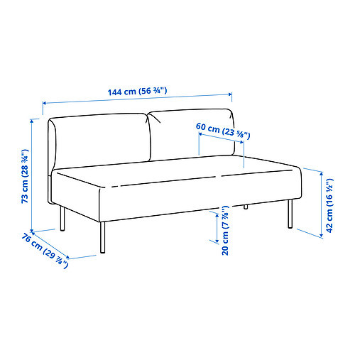 LILLEHEM 2-seat module