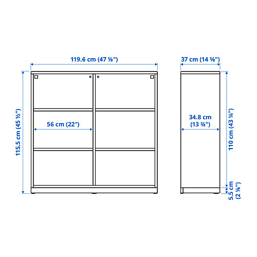 TONSTAD shelving unit